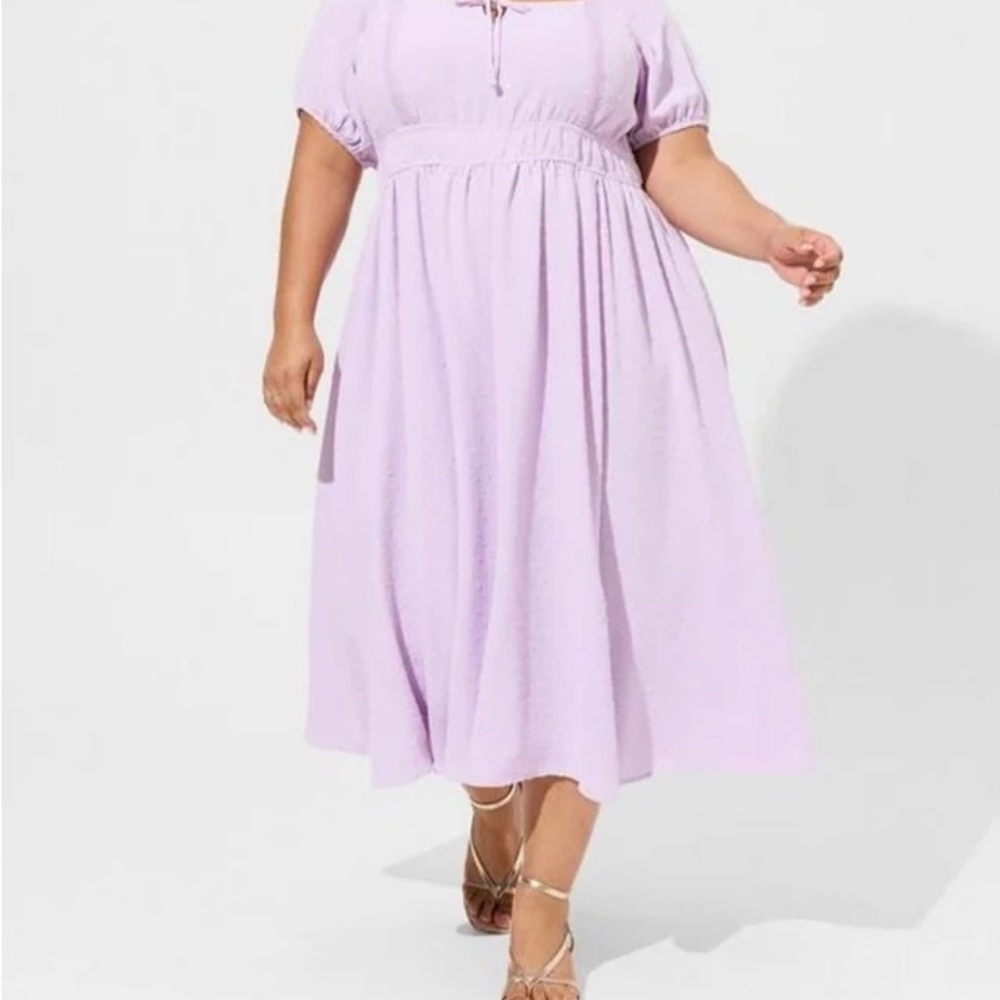 Torrid Lavender Midi Dress